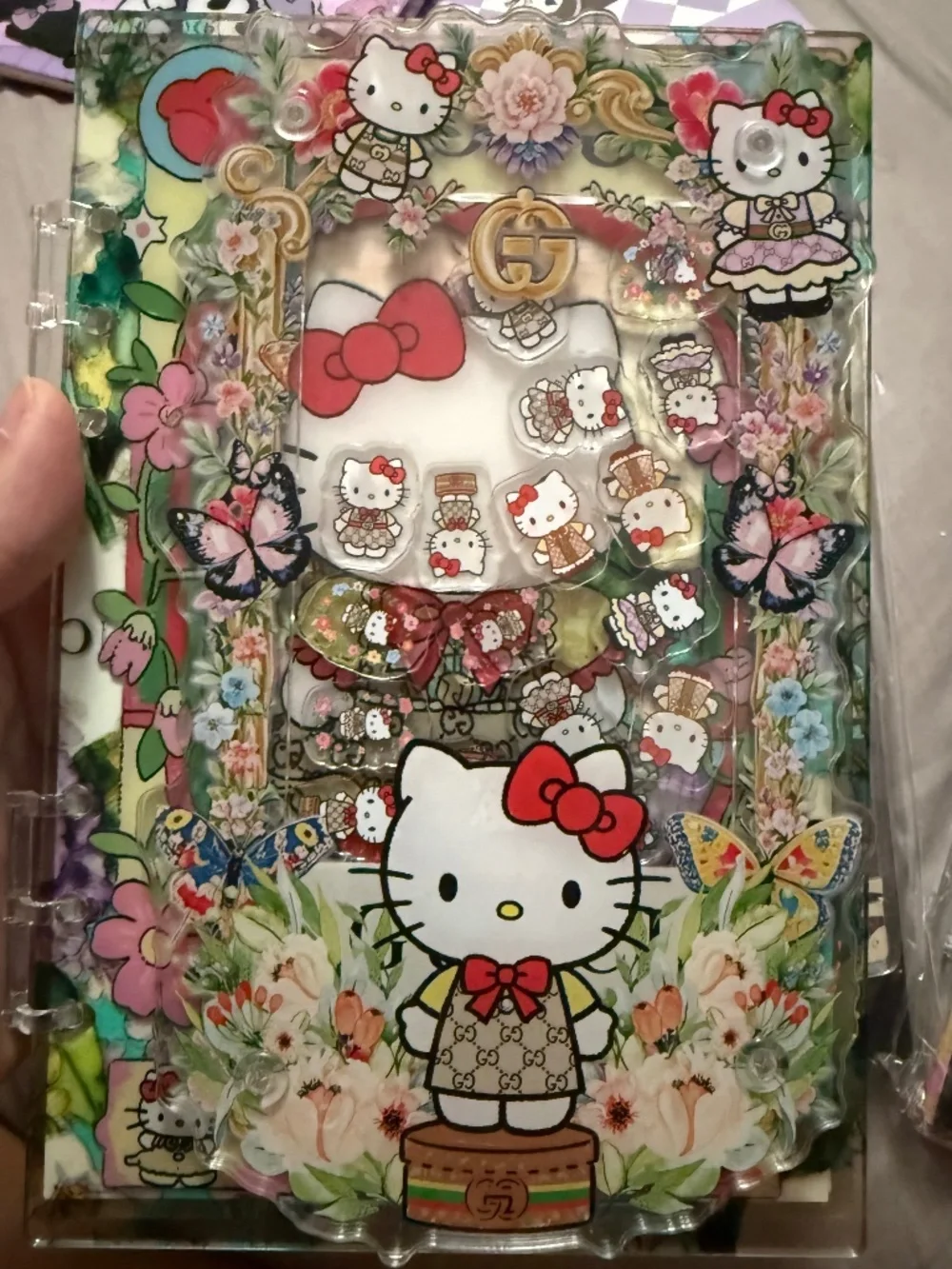 A5 Hello Kitty Shaker notebook GG Brand